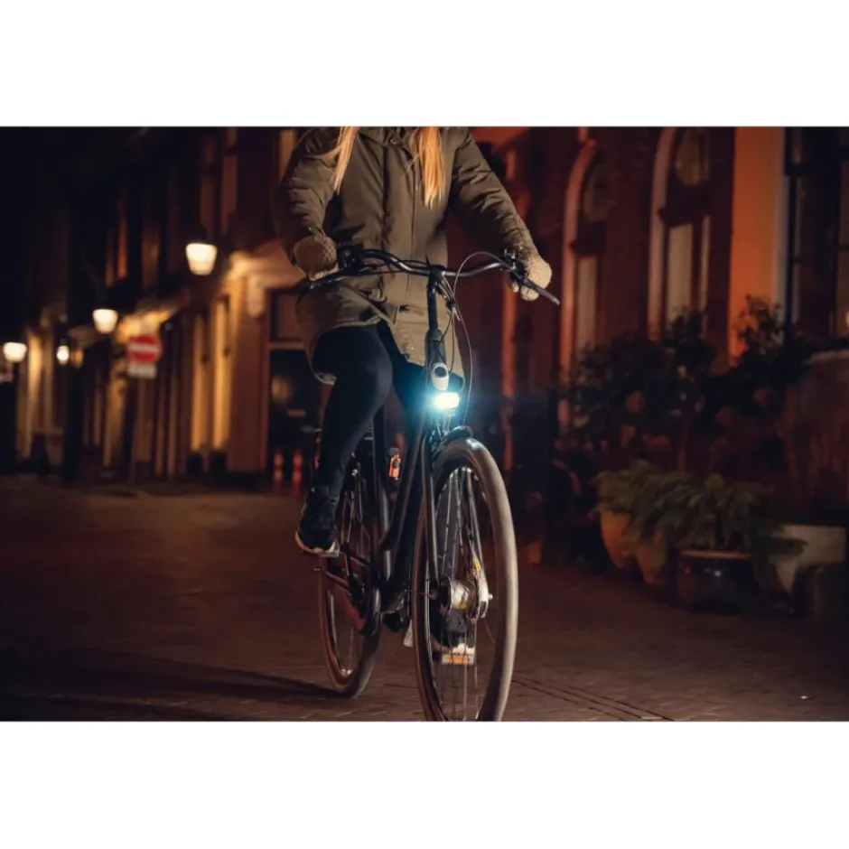 E-Bike Verlichting < AXA Nxt 130 E-Bike Fietslamp Vooraan - zwart