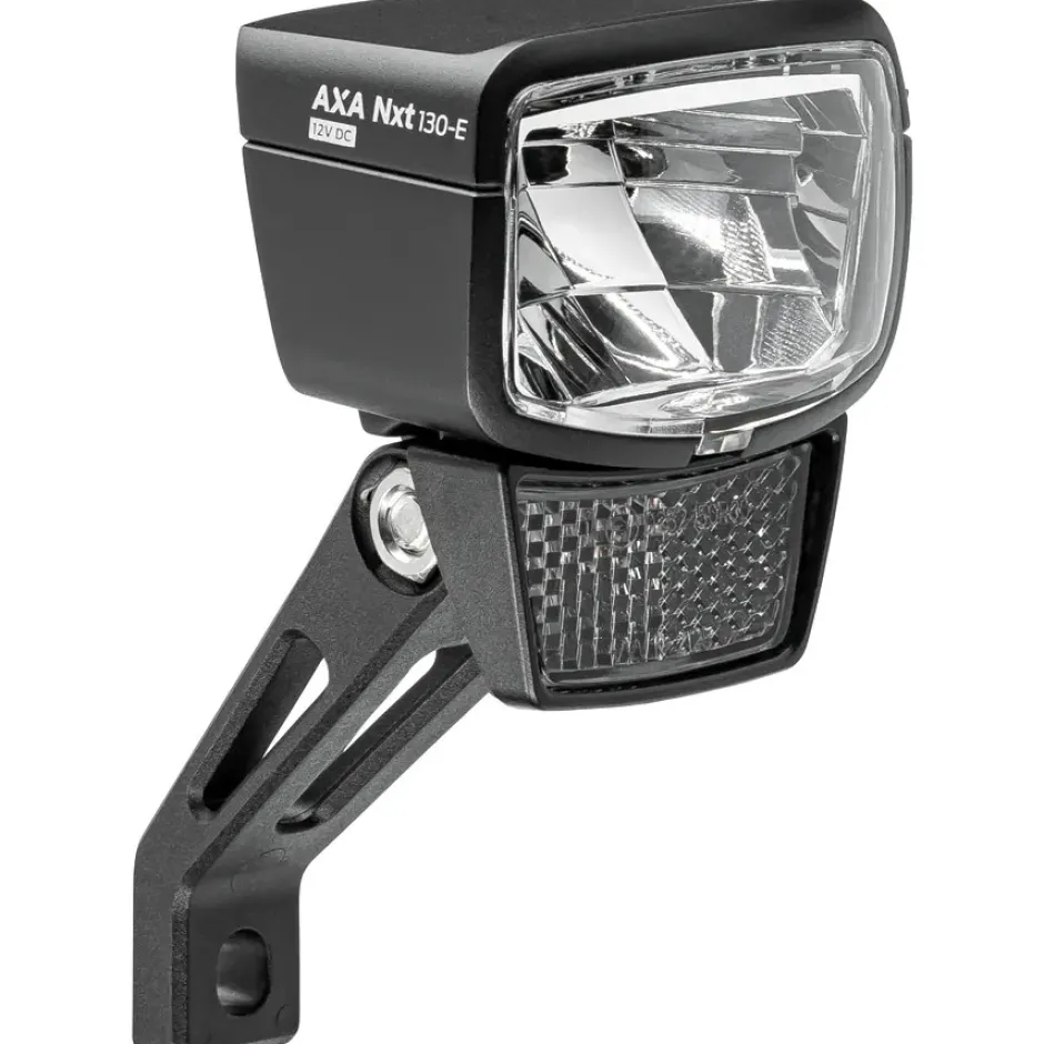 E-Bike Verlichting < AXA Nxt 130 E-Bike Fietslamp Vooraan - zwart