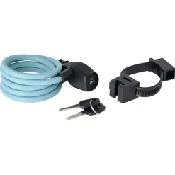 AXA Resolute 8-120 120cm Kabelslot - ice blue