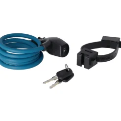 AXA Resolute 8-120 120cm Kabelslot - petrol blue
