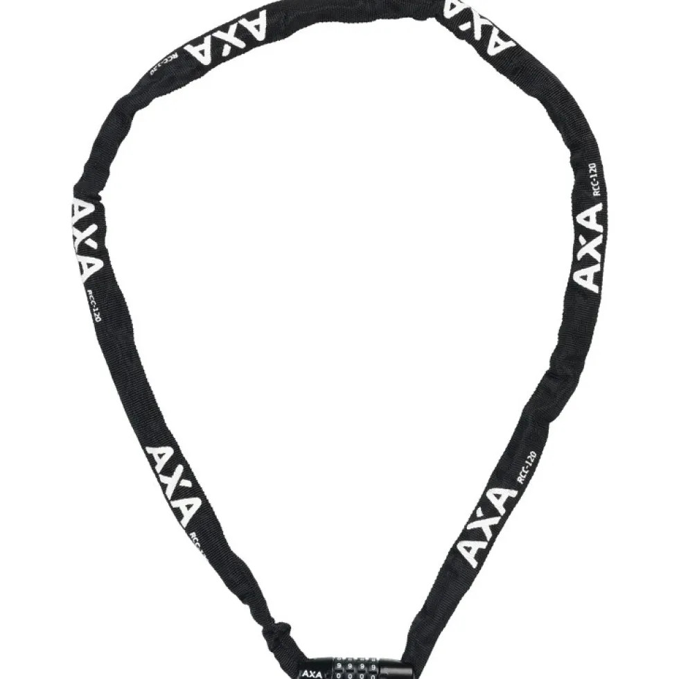 AXA Rigid RCC 120/3,5 Code 120 cm Kettingslot - black