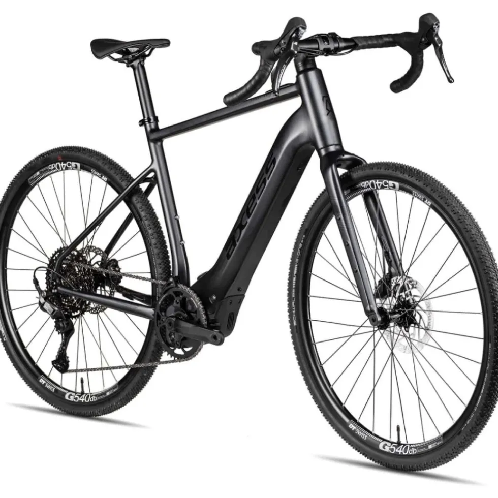 Axess CREED ESX - Elektrische gravelbike - 2026 - anodized black