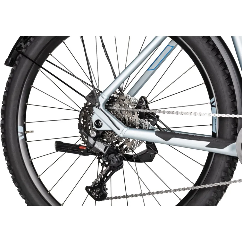 Elektrische Fietsen|Suv E-Bikes < Axess Bikes Axess Force Pro Allroad - 29" E-MTB - 2025 - misty silver matt/black/sky