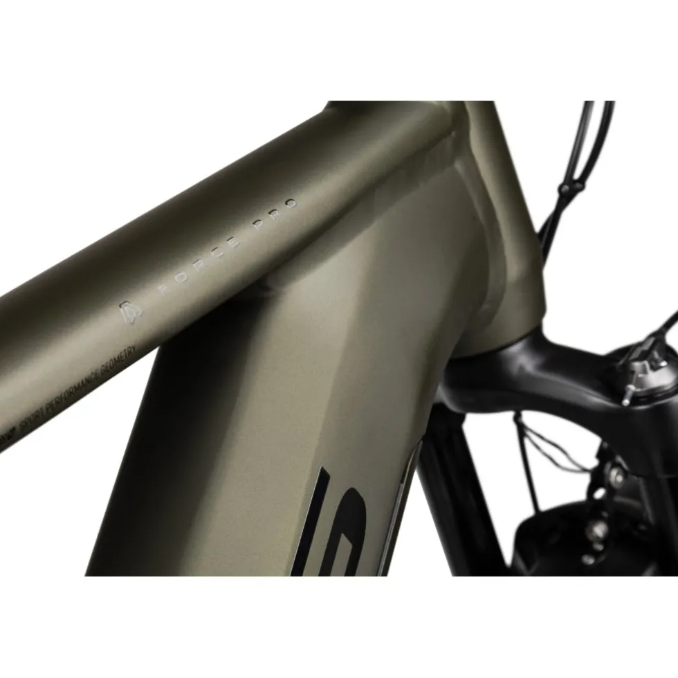 Axess Force Pro Allroad - 29" E-MTB - 2025 - olive matt/black/lime