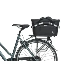 Basil Carry All ISO MIK Fietsmand 18 L - zwart