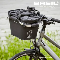 Stuurmanden < Basil Classic Carry All Bag Fietsmand Voor 15L - zwart