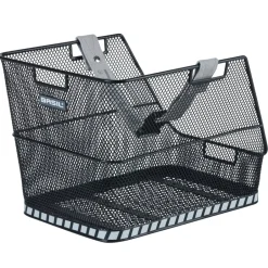 Achtermanden < Basil Class Rear School Bag Basket - black