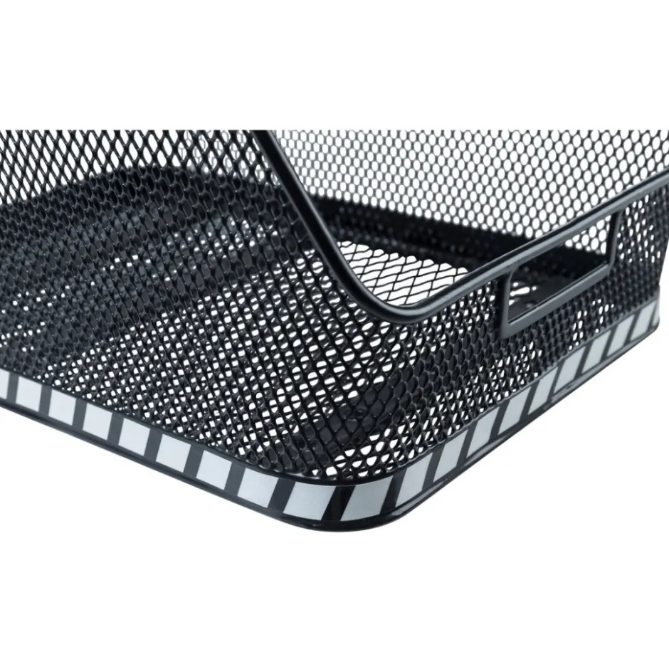 Achtermanden < Basil Class Rear School Bag Basket - black