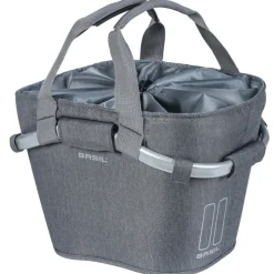 Basil 2Day Carry All Fietsmand Voor 15L - grijs