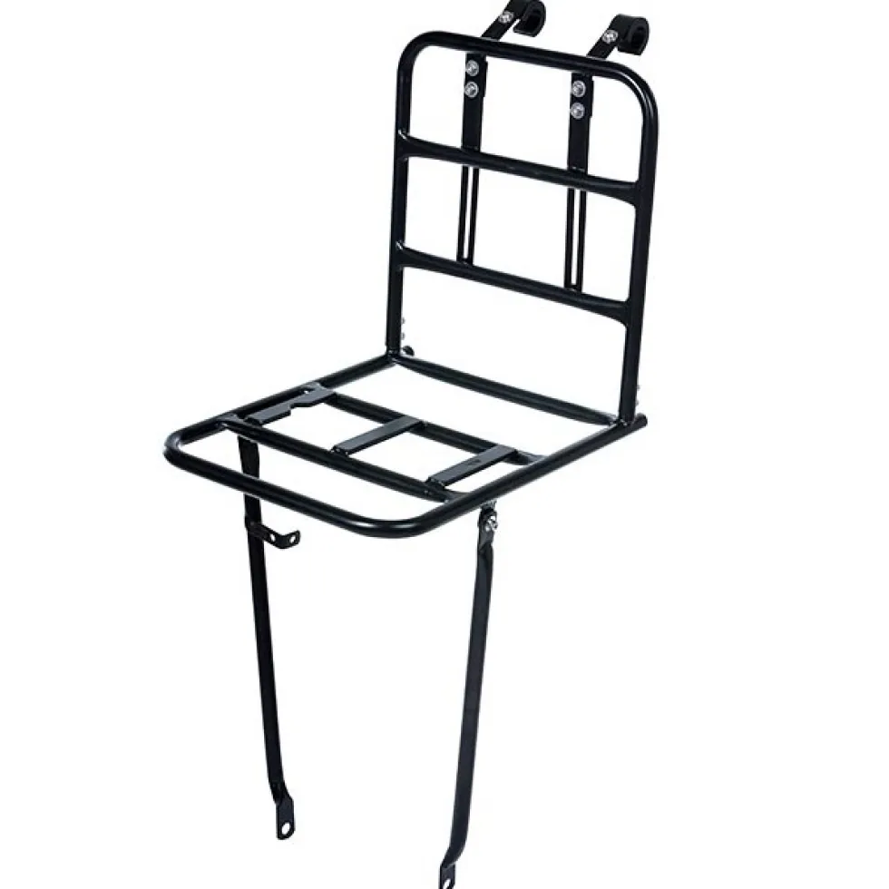 Basil Front Carrier L Bagagedrager Voor - zwart