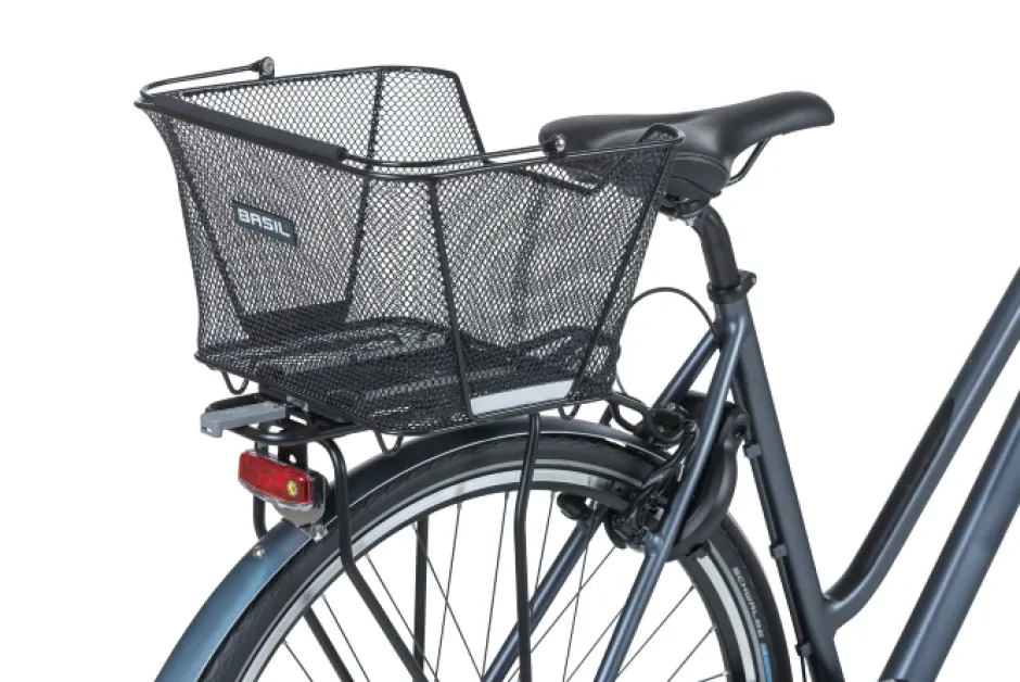 Achtermanden < Basil Lesto Fietsmand - Achter - zwart