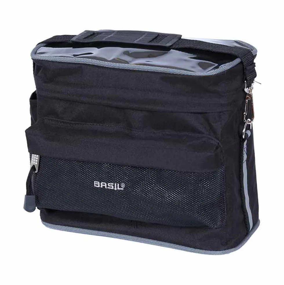 Basil Mali Stuurtas 8L - zwart