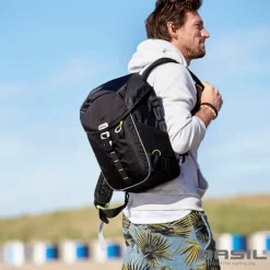 Basil Miles Daypack Fietstas 17L - zwart