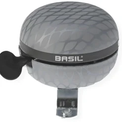 Basil Noir Bell Fietsbel - silver metallic