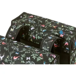 Bagagedragertassen < Basil Wanderlust Double Fietstas (Paar) - 2x17.5L - charcoal