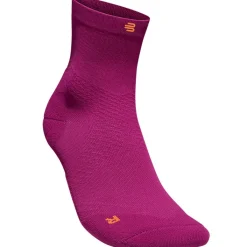 Bauerfeind Run Ultralight Mid Cut Sokken Dames - berry