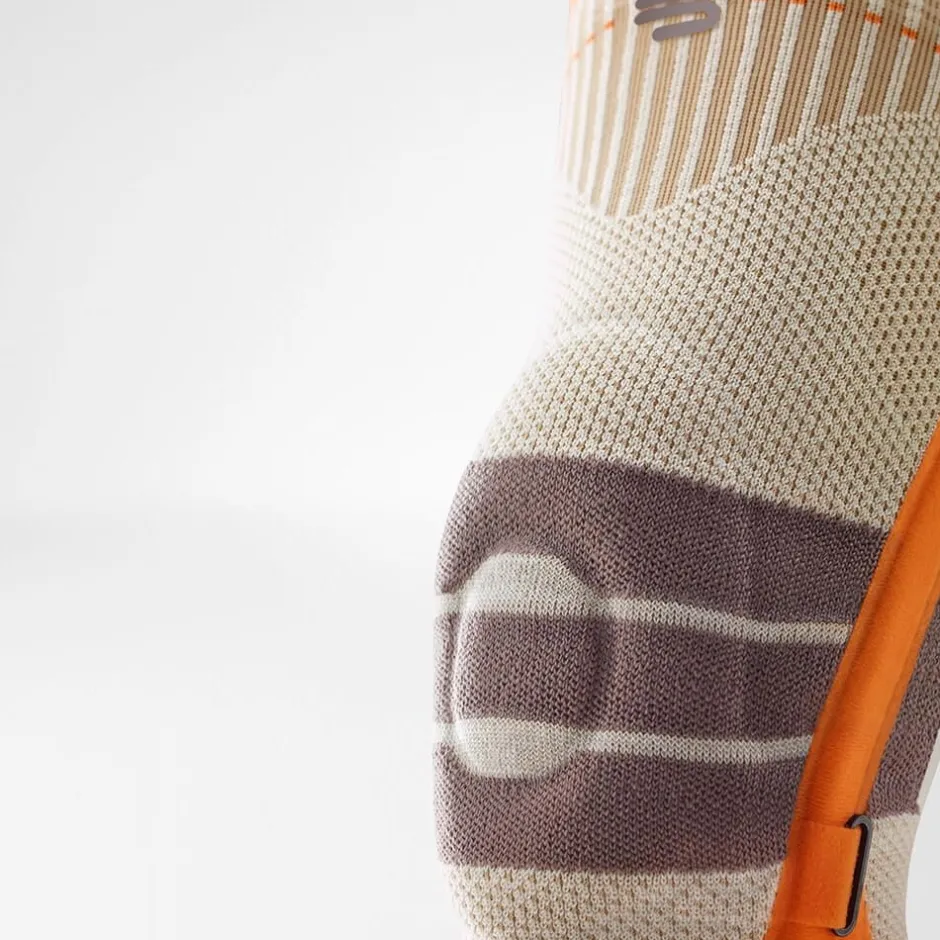 Sportbandages & Braces|Sportbandages & Braces < Bauerfeind Outdoor Kniebandage - andtone-orange