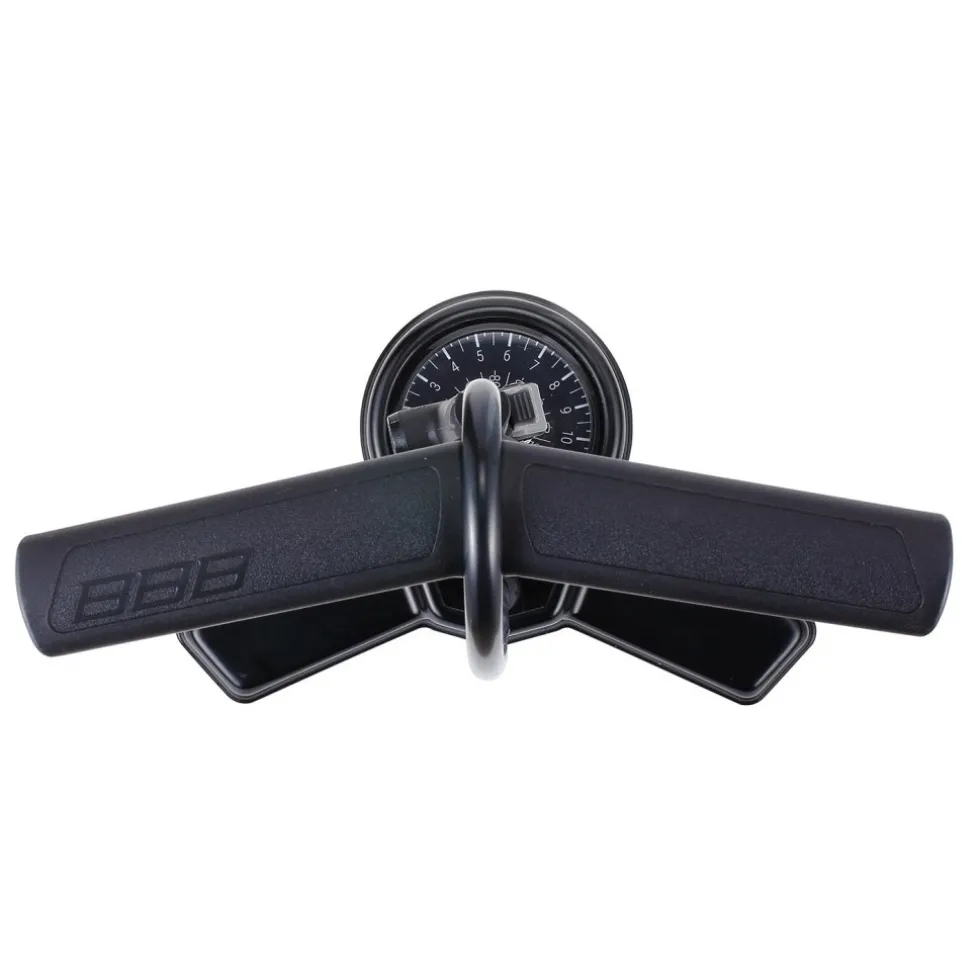 BBB Cycling AirSteel BFP-27 Floor Pump - black