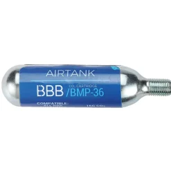 Co² Pompen < BBB Cycling AirTank BMP-35/BMP-36 CO2 Cartridge with Thread 16g