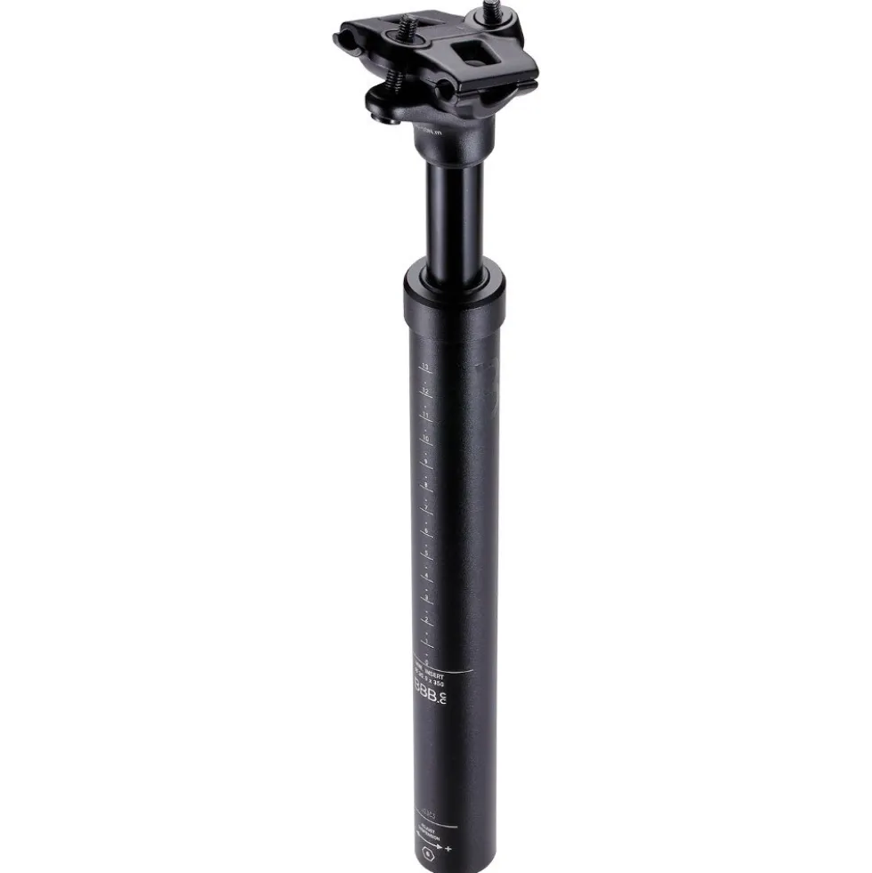 BBB Cycling CandlePost Suspension 350 mm Zadelpen BSP-44 - zwart
