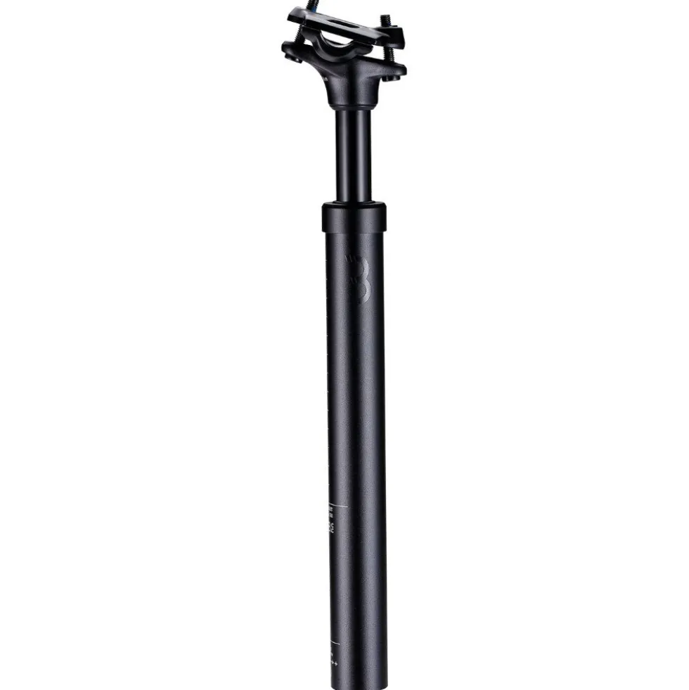 BBB Cycling CandlePost Suspension 350 mm Zadelpen BSP-44 - zwart
