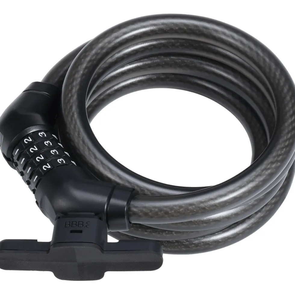 BBB Cycling CodeGuard Cable 15/180 BBL-102B Kabelslot met beugel