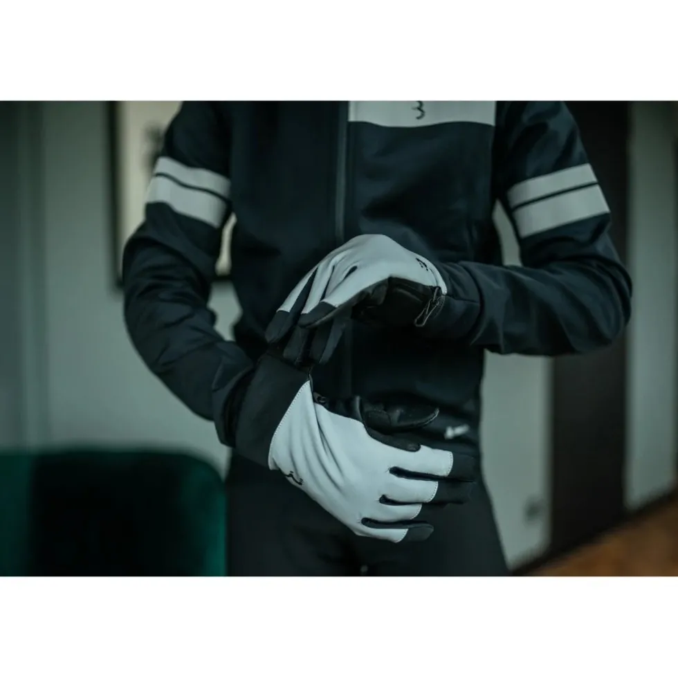 BBB Cycling Coldshield Reflective Winter Gloves BWG-38 - Black