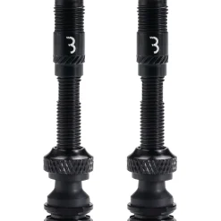 Banden Accessoires En Tubeless|Gereedschap En Onderhoud < BBB Cycling CoreCap AL Valve BTI-166 Tubeless ventielen - zwart | 40 mm | 2 stukken
