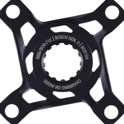 E-Bike Aandrijving < BBB Cycling Crank Spider E-Bike Mount BCR-71E Bosch G3-104/4 -CL52 - zwart