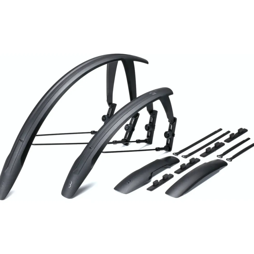 BBB Cycling DiscGuard Spatbord Set - zwart