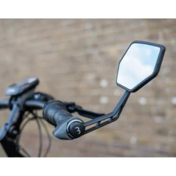 BBB Cycling E-View Achteruitkijkspiegel BBM-01 - links - zwart
