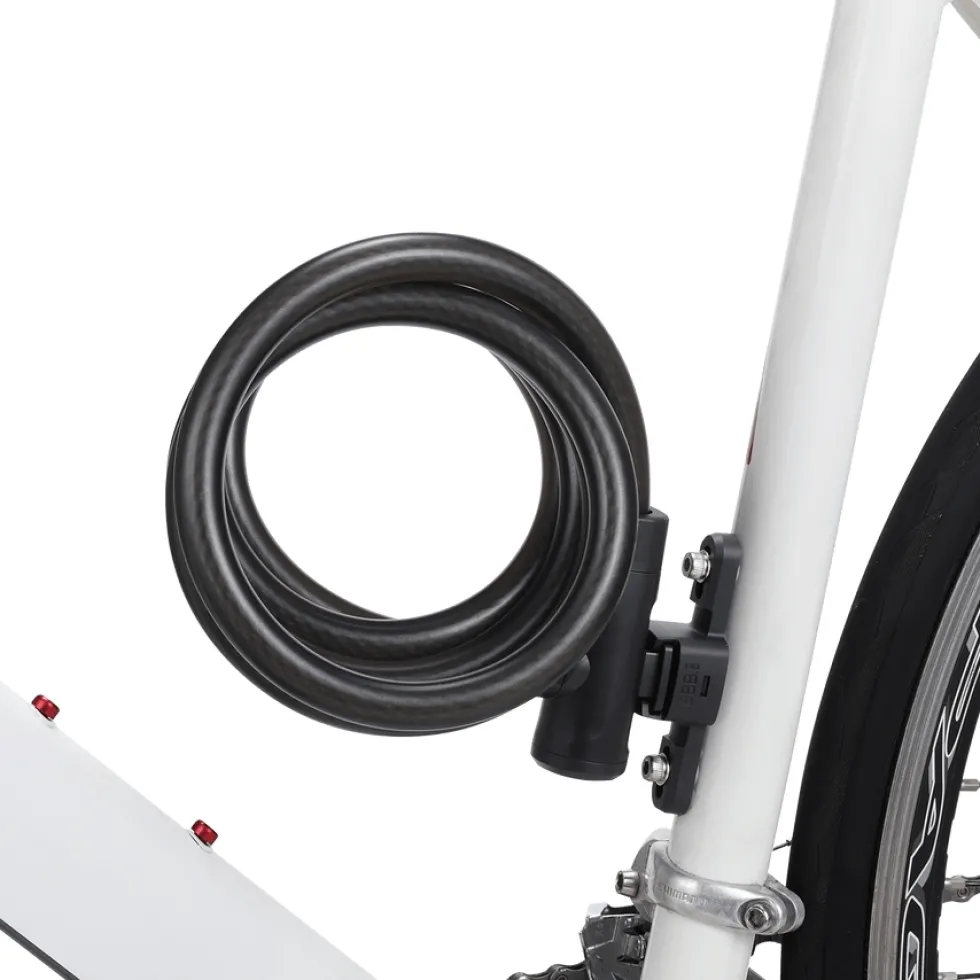 BBB Cycling KeyGuard Cable 15/180 BBL-112B Kabelslot met bevestiging