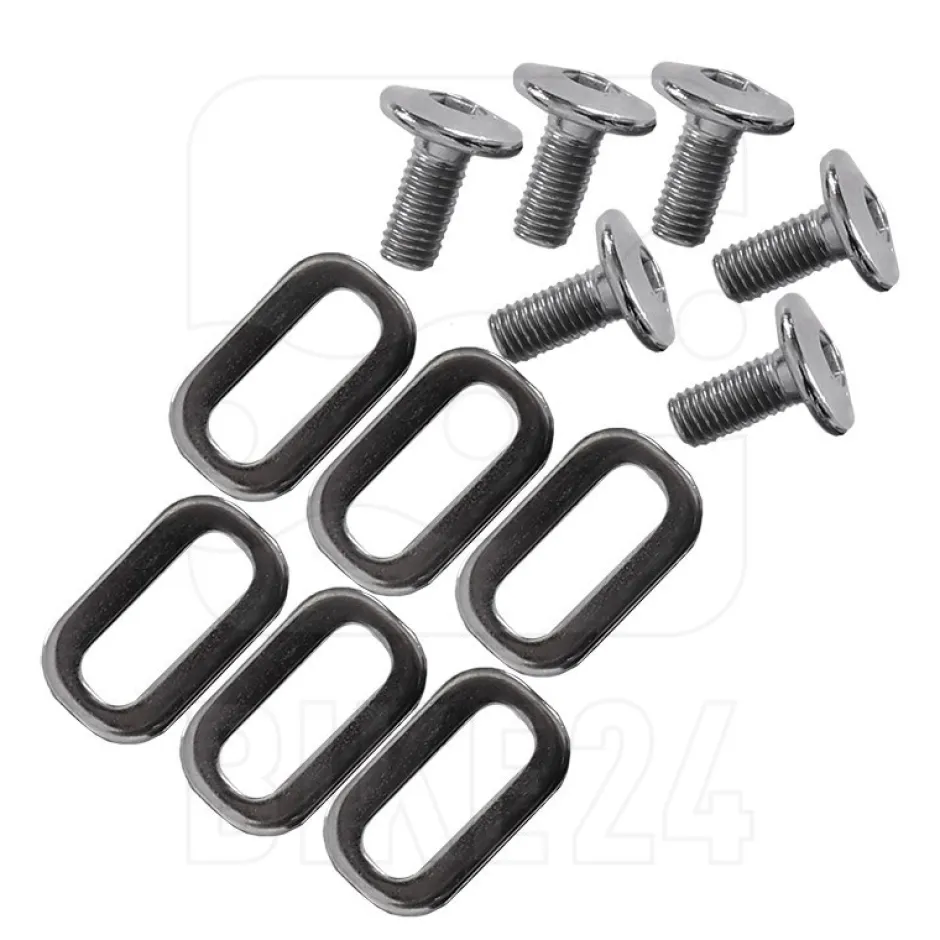 Schoenplaatjes < BBB Cycling MultiClip 2.0 BPC-04F Pedal Cleats - fixed - grey