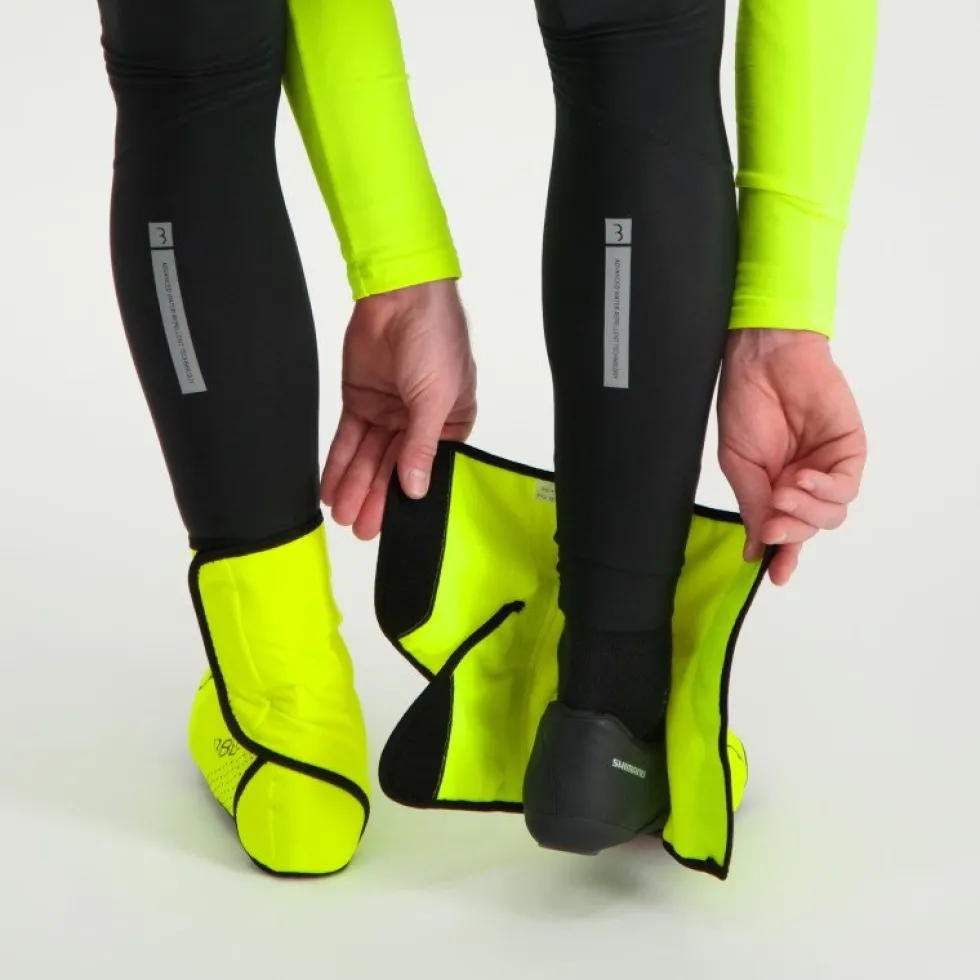 BBB Cycling Multiflex HV Shoe Covers - neon yellow