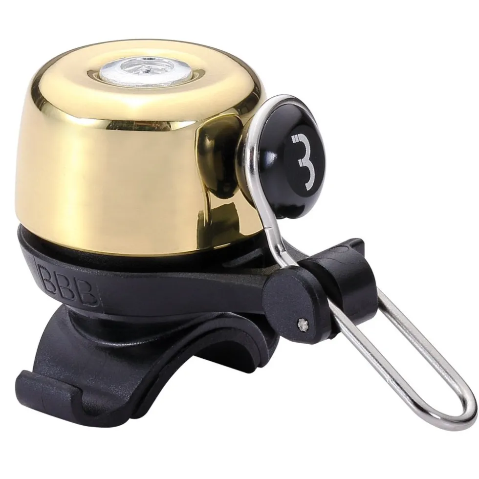 BBB Cycling Noisy Brass BBB-17 Bell - glossy gold