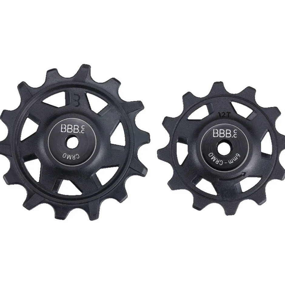 Derailleurs|Derailleur Accessoires < BBB Cycling RollerBoys BDP-07 12T-14T Derailleur Pulleys - black