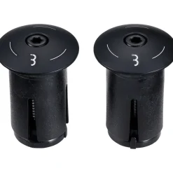 BBB Cycling ScrewOn Alu BHT-97 Stuurdoppen - zwart