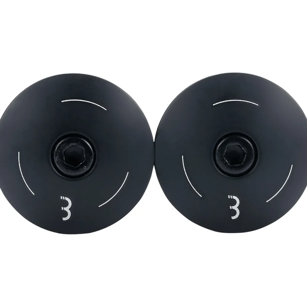 BBB Cycling ScrewOn Alu BHT-97 Stuurdoppen - zwart