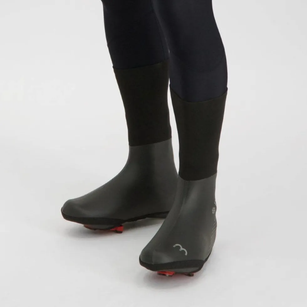 BBB Cycling Ultrawear Zipperless Extended Shoe Covers - black