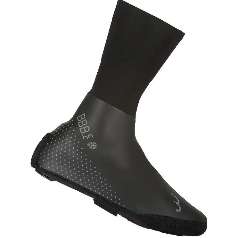 BBB Cycling Ultrawear Zipperless Extended Shoe Covers - black