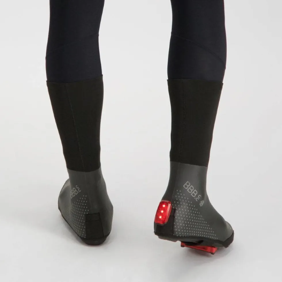 BBB Cycling Ultrawear Zipperless Extended Shoe Covers - black