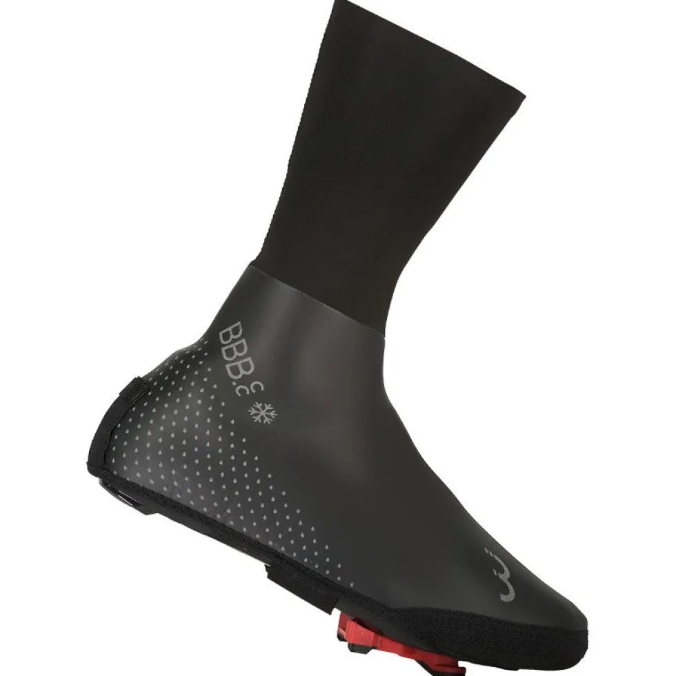 BBB Cycling Ultrawear Zipperless Extended Shoe Covers - black