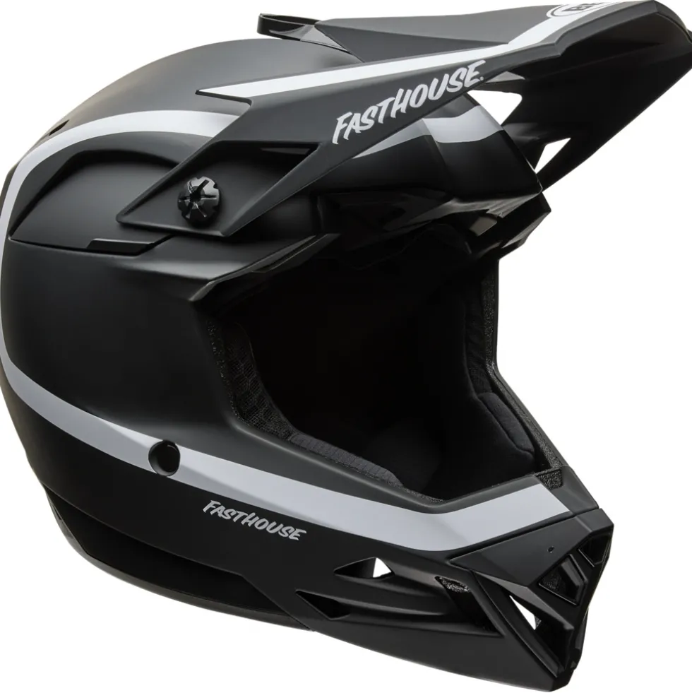 Bell Full-10 MIPS Solid Helm - fasthouse black/white