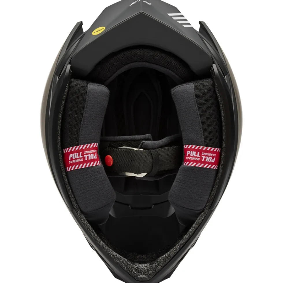 Bell Full-10 MIPS Solid Helm - fasthouse black/white