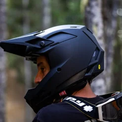 Bell Full-10 MIPS Solid Helm - fasthouse black/white
