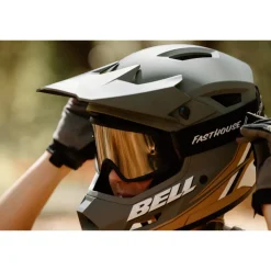 Downhill Helmen < Bell Sanction 2 DX IPS He - bip rootbeer