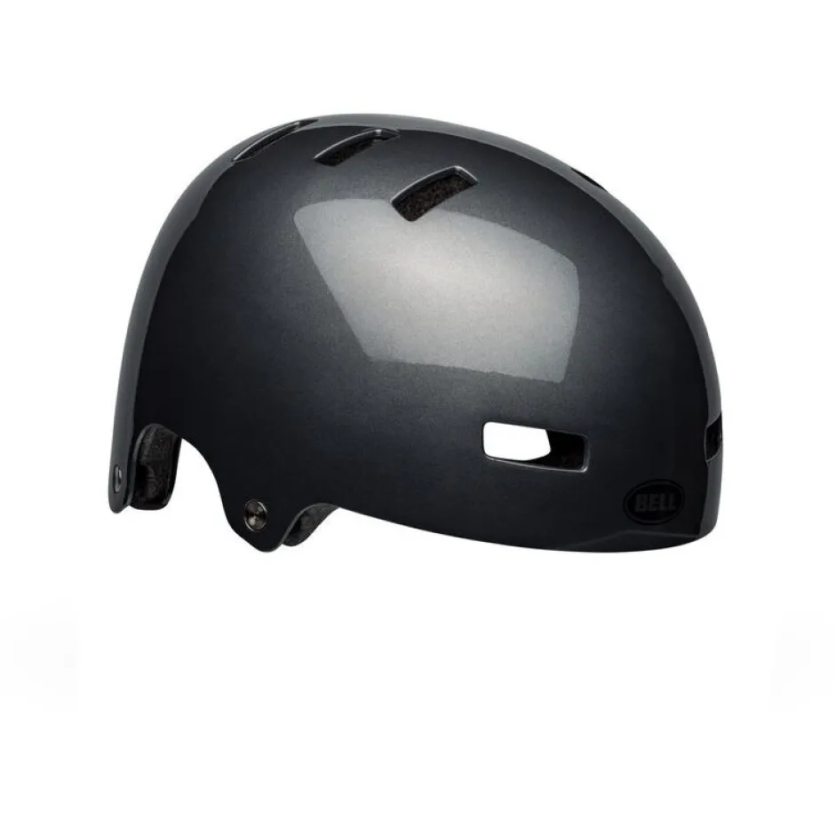 Helmen Kinderen < Bell pan kinder-fiethelm - nightwalker glo gunmetal