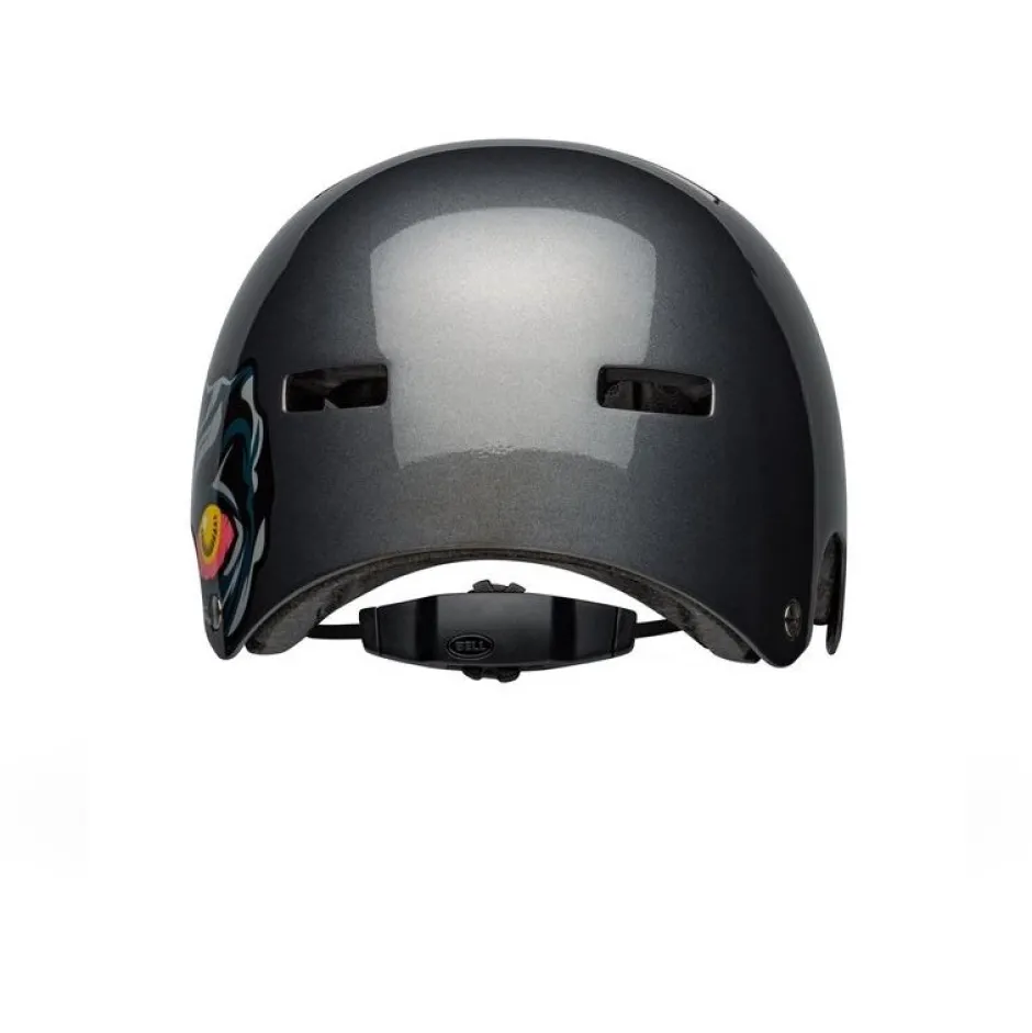 Helmen Kinderen < Bell pan kinder-fiethelm - nightwalker glo gunmetal