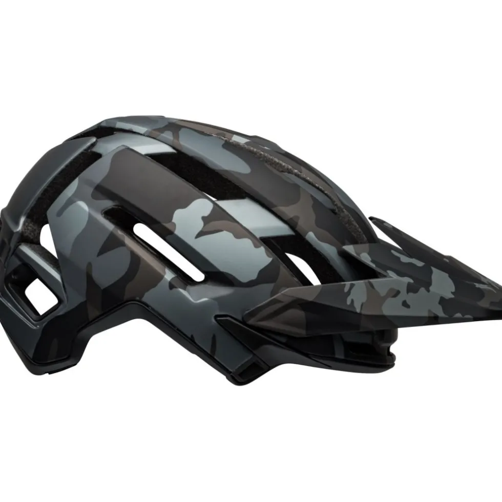 Bell Super Air R Spherical Helm - matte/gloss black camo