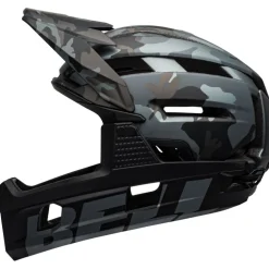 Bell Super Air R Spherical Helm - matte/gloss black camo